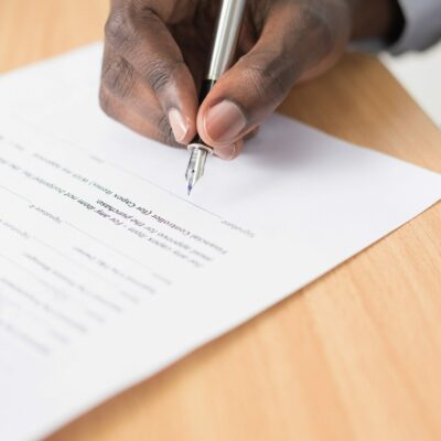 Signing A Deal